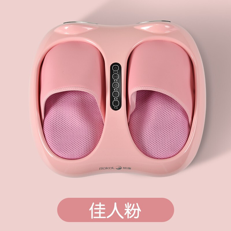榮康足療機(jī)RK-878 家用全自動腳底按摩器 加熱揉捏滾輪式穴位按腳器